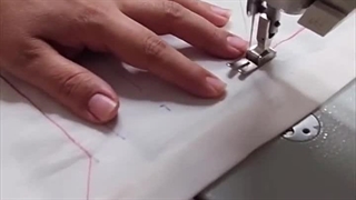 ترفند دوخت صاف پارچه