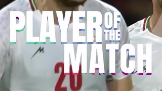 سردار ازمون بهترین بازیکن ایران و قطر