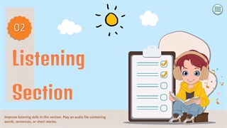 دانلود قالب پاورپوینت FunLearn | آموزش جذاب زبان انگلیسی به کودکان ✨