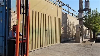 استاکر تلسکوپی شارژی ارتفاع 4 متر 09121482996 آسیا یدک تولید کننده لیفتراک دستی استاکر شارژی 3 متر و استاکر 4 متر