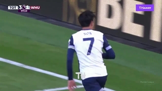 گل سون هیونگ مین از تاتنهام مقابل وستهام