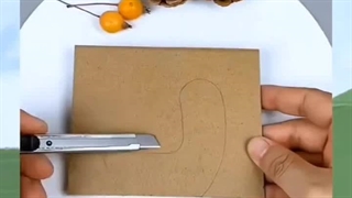 کاردستی حلزون با کاج