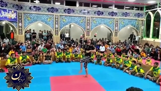 هنرنمایی جوانان نیک آباد در ورزش باستانی _ نیک آباد اصفهان مهرماه 1403