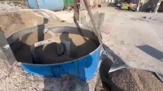 میکسر ناریساز بلوک زنی و سنگ مصنوعی. کوه فر