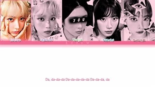 لیریک آهنگ Crazy از لسرافیم ورژن کارائوکه (کپشن)