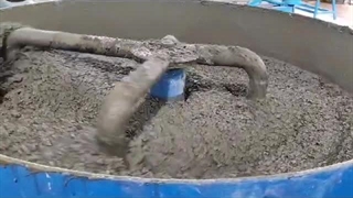 میکسر ۶۰۰ کیلویی بتن. کوه فر