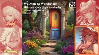 تقسیم پارت اهنگ welcome to wonderland از یونیت لایت وکال Heavenly Gods