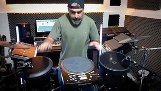 کاور آهنگ بندری گلوبند بند عرفان طهماسبی با ترکیب پرکاشن های دیجیتال و اکوستیک