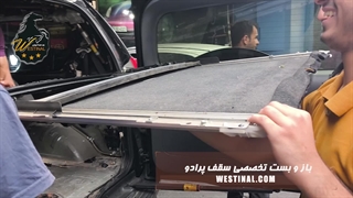 نصب تخصصی سقف  کهکشانی خودروی تویوتا پرادو  در تعمیرگاه تخصصی وستینال