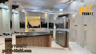 کابینت پولیشی نئوکلاسیک: ترکیب زیبایی و عملکرد در آشپزخانه