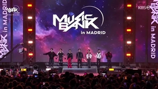 "music bank in madrid with "ENHYPEN