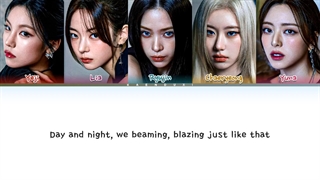 Gold (English Version) - Itzy (Lyrics Color Coded)