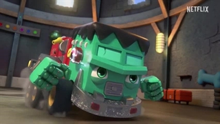 دانلود انیمیشن Mighty MonsterWheelies 2024