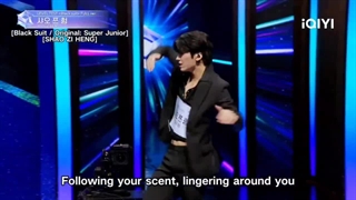 اجرای  شائو زی هنگ با آهنگ black suit از super junior