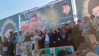 سخنان همسر شهید مبارزه با رژیم صهیونیستی حمزه جهاندیده - پدافند هوایی خوزستان