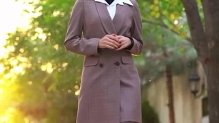 یقه آرشال چهارخونه، زیبای متفاوت