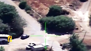 حزب الله لبنان تجمع سربازان صهیونیست را با موشک ضد زره الماس هدف قرار داد - طوفان الاقصی