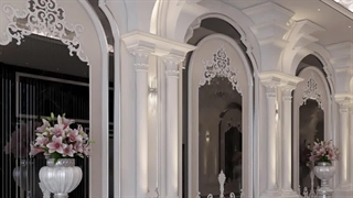 طراحی و اجرای داخلی تالار تشریفاتی یافت آباد