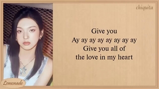 لیریک آهنگ love in my heart از بیبی مانستر ( درخواستی )