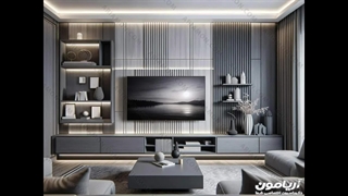 تی وی وال مدرن با کیفیت بی نظیر و لوکس