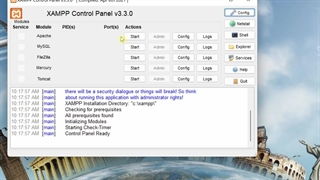نصب وردپرس روی لوکال هاست ویندوز با xampp