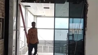 درب سکوریت چشمی در اصفهان _ درب اتوماتیک شیشه ای اصفهان