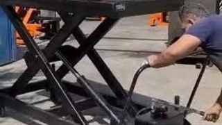 میز هیدرولیک دستی ایرانی