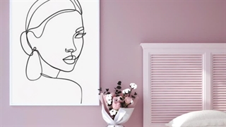 تابلو دکوراتیو برای اتاق خواب