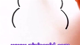 نقاشی دخترک خندان