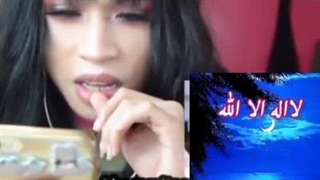 واکنش یک دختر غربی به اذان مسلمانان ومسحیان