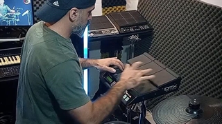 کاور آهنگ آذری توسط حسن مهدوی با پرکاشن یاماها و سمپل ناغارا