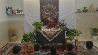 شعرخوانی محمدرزاقی در انجمن ادبی فریاد نیکان آذرماه1403