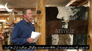 توضیحات در مورد پوست گاو تزئینی