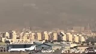لحظه برخاستن جنگنده اف-۱۴ تامکت ایرانی از فرودگاه مهرآباد
