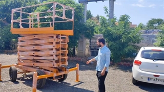 بالابر متحرک آکاردئونی  ۱۰ متری