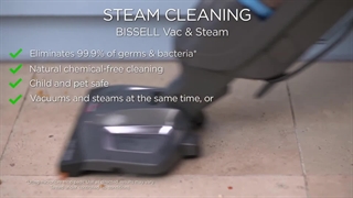 جاروبرقی و بخارشوی بیسل مدل vacsteam 1977