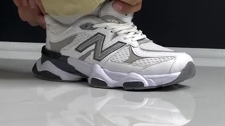 کفش نیوبالانس ایرانی ست زن ومرد مدل ۹۰۶۰ سفید طوسی