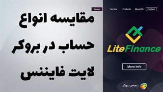 مقایسه انواع حساب‌ها در بروکر لایت فایننس (LiteFinance) | بررسی شرایط و اسپرد