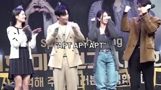 رقص بازیگران سریال وقتی تلفن زنگ می خورد با آهنگ APT رزی بلک پینک