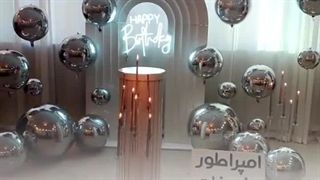 بادکنک آرایی دکور مراسم جشن تولد