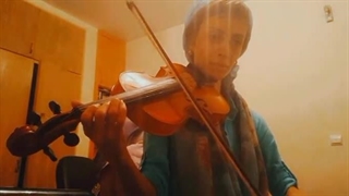 تکنوازی ویولن مقدمه قطعه کلاسیک لا مینور اثر آنتونیو ویوالدی