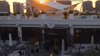 سازه چادری رستوران - سایبان روف‌گاردن رستوران بین المللی مارینا کیش - شرکت سازه چادری کاوشکام