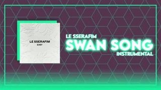 کاور آهنگ Swan song لسرافیم از ...(کپشن)