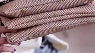 کیف دوشی زنانه کنف مدل 1543