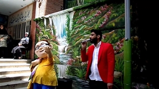 اجرای جشن در مدرسه راهنمایی