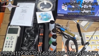 PH/EC/TDS/ORP/SALTمتر دیتالاگر برند TES مدل TES-1381