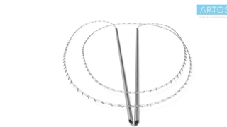 نخ لیفت صورت آپتوس مدل خاردار Light Lift