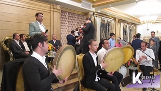 دفنوازی فوق العاده در مجلس عروسی مذهبی