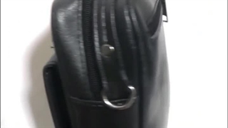 کیف دوشی چرم مدل نقابدار