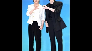 جیک و سونگهون عضو انهایپن ، الا هضو میو در ایونت Tiffany & Co.'s